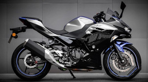 2018-2023 Kawasaki EX400/Ninja400 Injection Fairing Kit Bodywork Plastic ABS #164 Amotopart Fairing