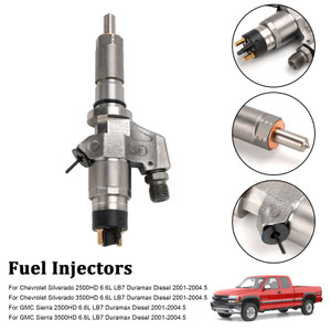 1PCS Fuel Injector 0445120008 Fit Duramax Fit Chevy Silverado 2001-2004.5