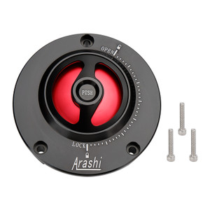 CNC Keyless Fuel Gas Tank Cap For Honda VFR 1200 X Crosstourer 2014-2016