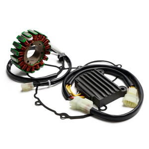 Magneto Stator + Voltage Rectifier + Gasket For Gas Gas EX EC 300 250 2021-2023