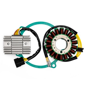 Magneto Stator + Voltage Rectifier + Gasket For Kawasaki ZR550 Zephyr 500 95-98