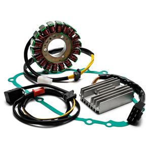 Magneto Stator + Voltage Rectifier + Gasket For Kawasaki ER 5 Twister 1997-2005