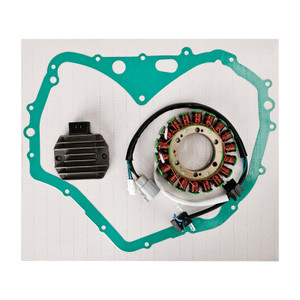 Magneto Stator + Voltage Rectifier + Gasket For Suzuki LTF 400F King Quad 08-09