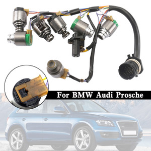 7PCS 5HP19 Transmission Solenoids With Internal Harness For BMW Audi Prosche