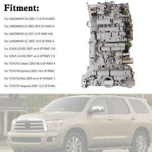 A760 A760E Transmission Valve Body W/9 Solenoids Casting#8870 For Toyota Sequoia