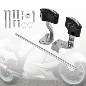 Engine Guards Protective Pad Engine Slider Silver Fits For Suzuki Gsxr1300 21-23
