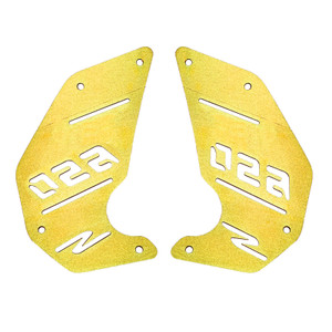 Engine Cover Plate Side Panel Gold For Kawasaki Vulcan S En650 Vn650 15-22 Cafe