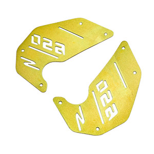 Engine Cover Plate Side Panel Gold For Kawasaki Vulcan S En650 Vn650 15-22 Cafe