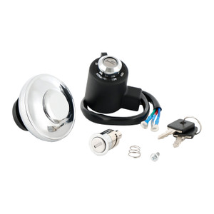 Fuel Filler Cap Ignition Switch For XL 883L/N/R 1200C/CP/N/X XR1200X 1991-2011