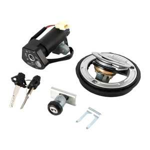 Fuel Gas Cap, Ignition Switch & Seat Lock Set For Yamaha R15 V3 YZF155 2019-2021