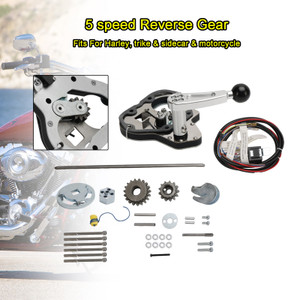 5 Speed Reverse Gear Fit For Harley w Billet Knob Trike Sidecar Motorcycle