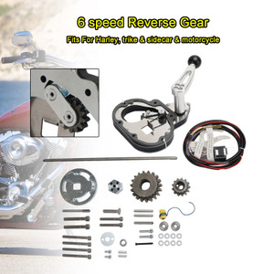 6 Speed Reverse Gear Fit For Harley w Billet Knob Trike Sidecar Motorcycle