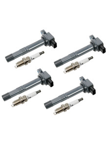 4X Ignition Coils+Spark Plugs UF311 For Honda Accord CR-V Element 2.4L 2003-2007