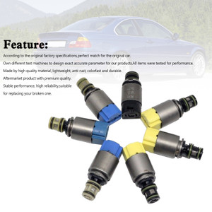 7PCS Automatic Transmission Solenoid Kit 1068298044 For BMW X5 E36 325i 530i E46
