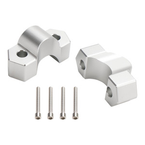 Silver Handlebar Risers Height up 25mm for BMW F 850 GS / ADVENTURE 2018-2023
