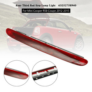 Rear Third Red Stop Lamp Light?63252758940 For Mini Cooper R58 Coupe 2012-2015