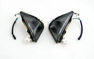 Front Turn Signals For Lens ZX 14R 10R 6R 636 Ninja 650F Smoke