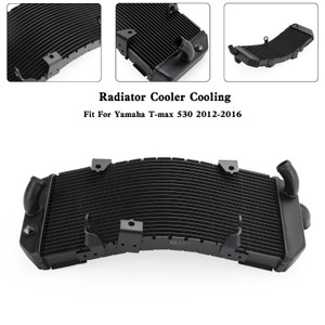Aluminum Radiator Cooling Cooler For Yamaha TMAX530 T-max 530 2012-2016