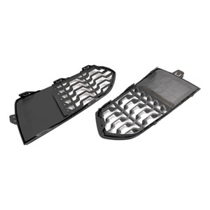 2PCS Front Bumper M Fog Light Grilles Grill Fit BMW F22 F23 2012-2017