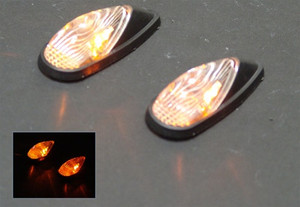 REAR Indicators LED Turn Signals Honda CBR600 (93-06), CBR 900 / 929 / 954 / 1000 RR, Clear
