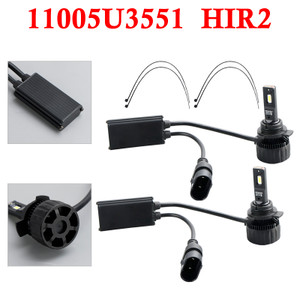 For Philips 11012U3551X2 Ultinon Rally 3551 LED-HL HIR2 12-24V 50W 6500K
