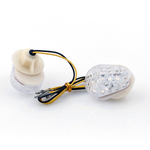 LED Turn Signals Kawasaki ZX6R 1998-2013 ZX10R 2004-2013 ZX 7R 9R 12R ZZR600 Clear