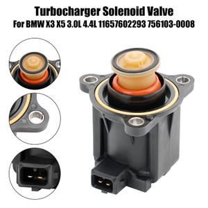 Turbocharger Solenoid Valve For BMW X3 X5 3.0L 4.4L 11657602293 756103-0008