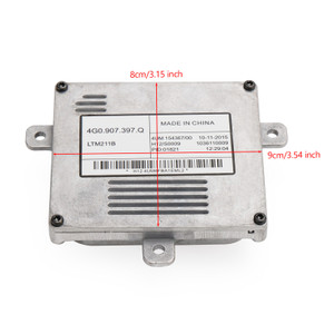 Xenon Headlight Ballast Control Unit 4G0907397Q For AUDI A6 C7