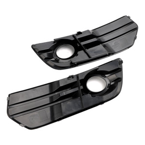 2PCS Front Bumper Grill Fog Light Lamp Covers Trim Fit Audi Q5 2009-2012