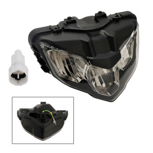 Front Headlight Grille Headlamp Led Protector Smoke For Yamaha Y15Zr V2 19-21