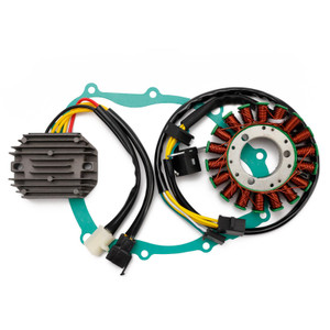 Magneto Stator + Voltage Rectifier + Gasket For Cagiva V Raptor 650 2001-2005
