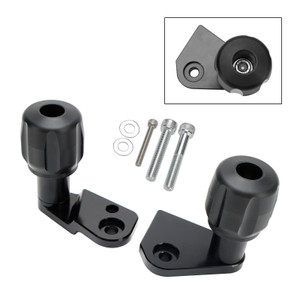 Aluminum Frame Crash Sliders Protection Black Fit For Suzuki Gsx-R 1000 R 17-21
