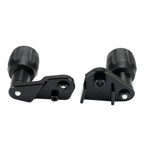 Aluminum Frame Crash Sliders Protection Black Fit For Suzuki Gsx-R 1000 R 17-21