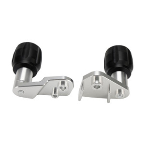 Aluminum Frame Crash Sliders Protection Silver Fit For Suzuki Gsx-R 1000 R 17-21