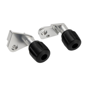 Aluminum Frame Crash Sliders Protection Silver Fit For Suzuki Gsx-R 1000 R 17-21