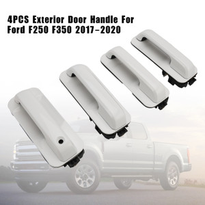 4PCS Exterior Door Handle For Ford F250 F350 2017-2020