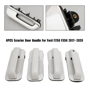 4PCS Exterior Door Handle For Ford F250 F350 2017-2020