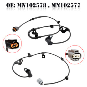 2X ABS Wheel Speed Sensor Rear Left & Right For Mitsubishi L200 2.5DID B40
