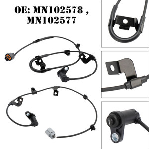 2X ABS Wheel Speed Sensor Rear Left & Right For Mitsubishi L200 2.5DID B40