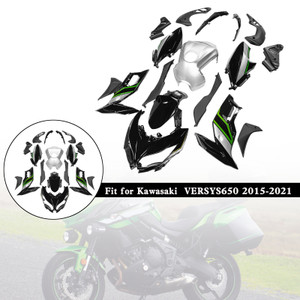 Injection ABS Plastic Bodywork Fairing Fit for Kawasaki VERSYS650 2015-2021 02#