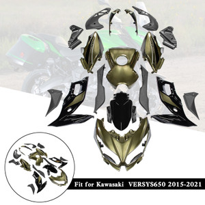 Injection ABS Plastic Bodywork Fairing Fit for Kawasaki VERSYS650 2015-2021 03#