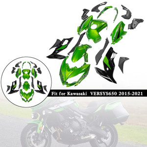 Injection ABS Plastic Bodywork Fairing Fit for Kawasaki VERSYS650 2015-2021 04#
