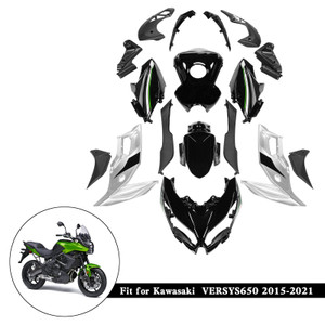Injection ABS Plastic Bodywork Fairing Fit for Kawasaki VERSYS650 2015-2021 05#