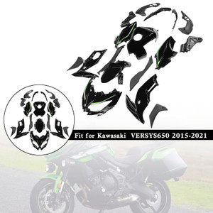 Injection ABS Plastic Bodywork Fairing Fit for Kawasaki VERSYS650 2015-2021 10#