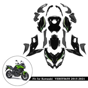 Injection ABS Plastic Bodywork Fairing Fit for Kawasaki VERSYS650 2015-2021 10#