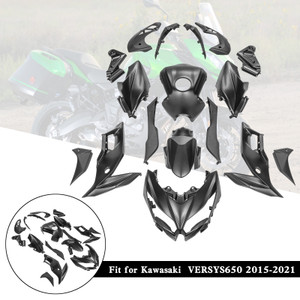 Injection ABS Plastic Bodywork Fairing Fit for Kawasaki VERSYS650 2015-2021 11#