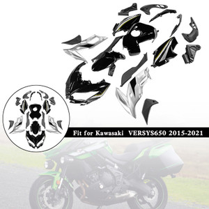 Injection ABS Plastic Bodywork Fairing Fit for Kawasaki VERSYS650 2015-2021 12#
