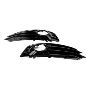 Front Lower Bumper Grille Fog Light Cover Fit Audi A3 8P S-Line 2009-2012