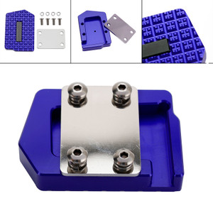 Extension Brake Foot Pedal Enlarger Pad Light Cnc Blue For Yamaha Yzf-R3 19-23