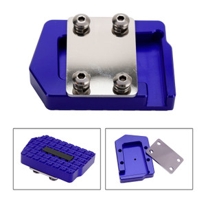Extension Brake Foot Pedal Enlarger Pad Light Cnc Blue For Yamaha Yzf-R3 19-23